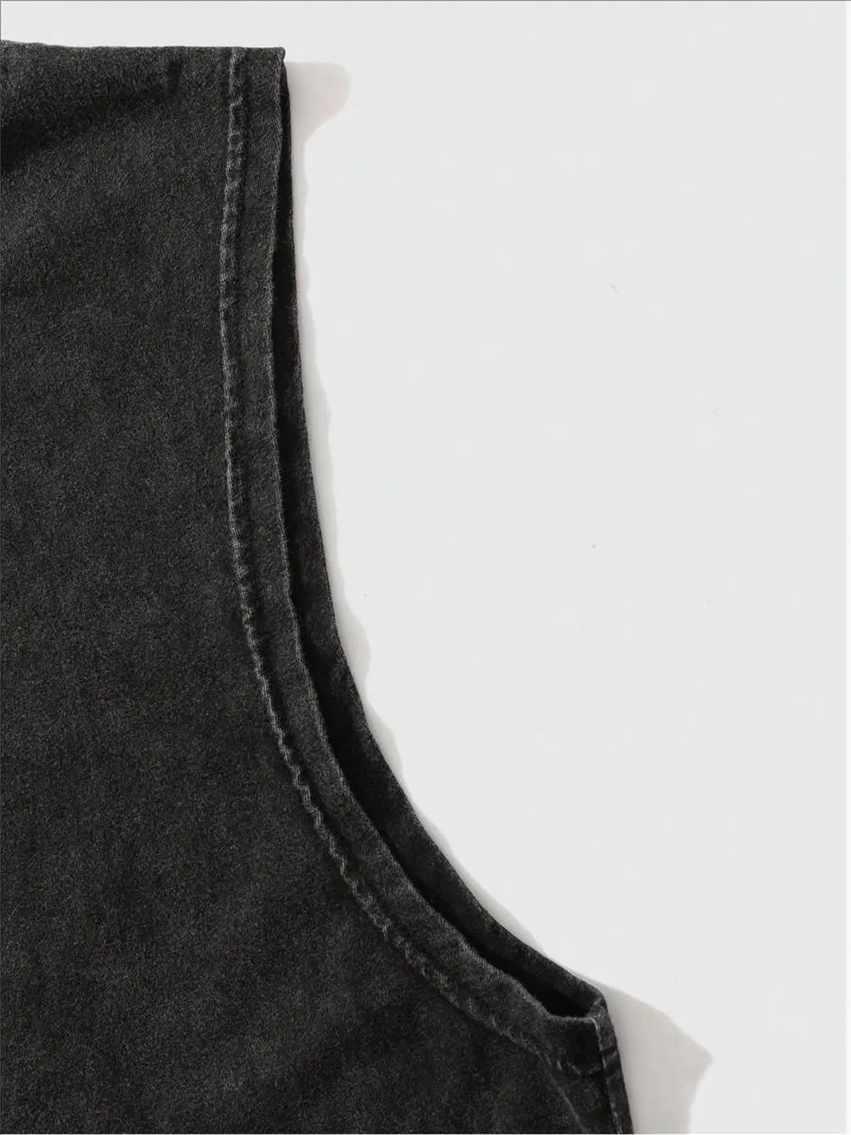 Men's Eye Print Round Neck Vest Tank Top, Regular Fit Casual Sleeveless Printed Tank Tops for Daily Wear, Men's Clothes for All Seasons, Socks