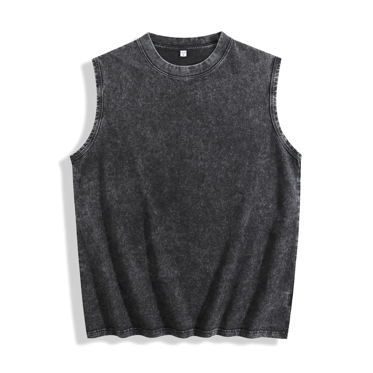 Women's 250g Heavyweight Vintage Cotton Vest - Retro Bird & Dinosaur Graphic Print, Smooth Soft Seamless Fabric, Seamless Underarm, Round Neck, Sleeveless, Loose-Fit Streetwear Shirts, 100% Cotton, All Seasons Casual Women's Vests, Foldable