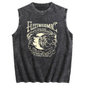 Holafish Loose Fit Womens Fleetwood Mac Sister Of The Moon Print Acid Washed Workout Tank Tops Sleeveless Unisex Gym Acid Wash T Shirts Running Beach Loose Fit Tee Basic, Menswear summervibes, 2026 New Color