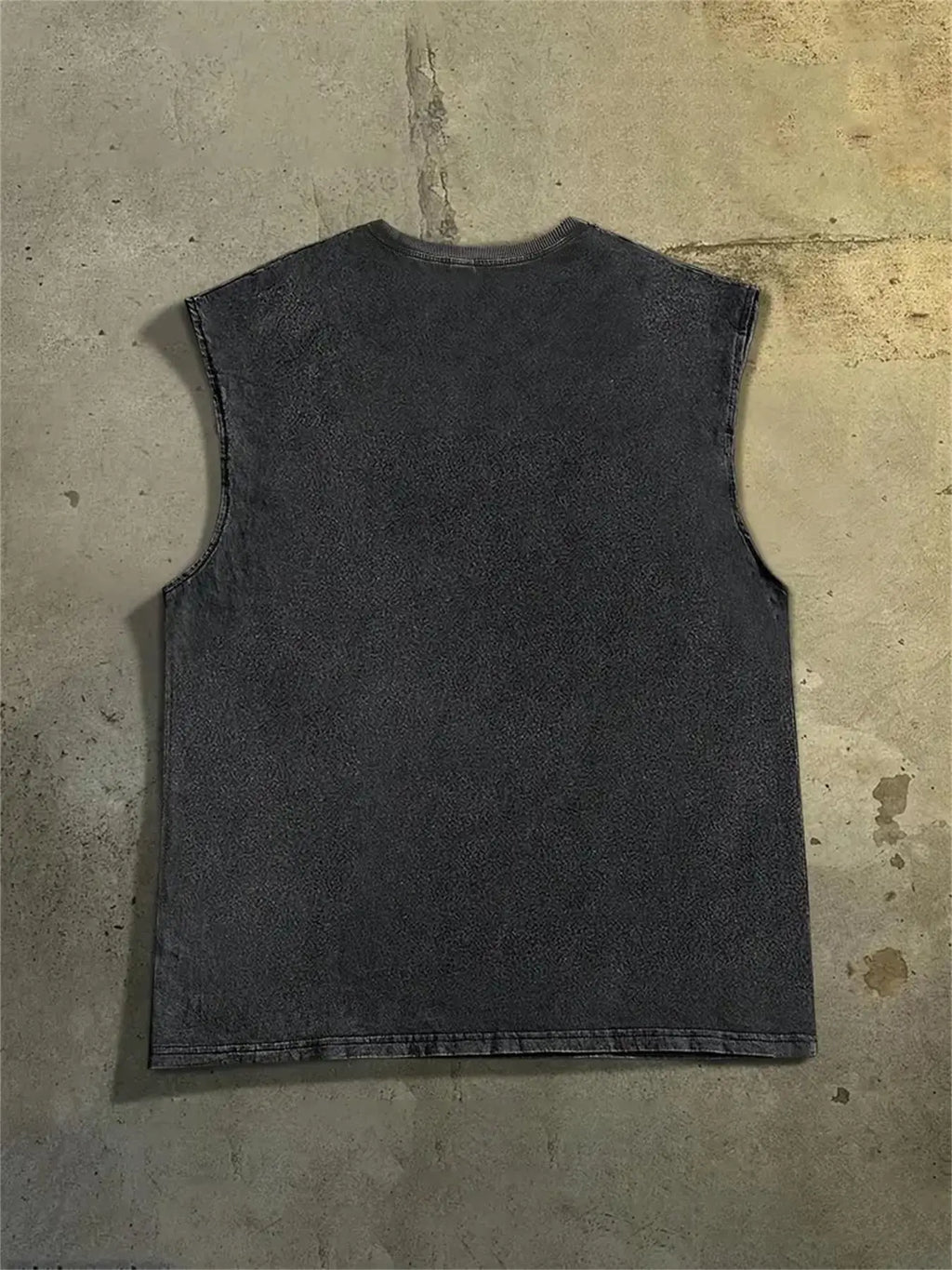 Men's Eye Print Round Neck Vest Tank Top, Regular Fit Casual Sleeveless Printed Tank Tops for Daily Wear, Men's Clothes for All Seasons, Socks