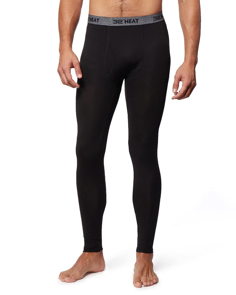 32 Degrees Men's Lightweight Baselayer Legging | Form Fitting | 4-Way Stretch | Thermal