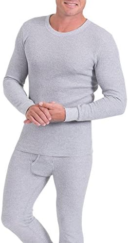 Fruit of the Loom Men's Classic Midweight Waffle Thermal Underwear Bottoms