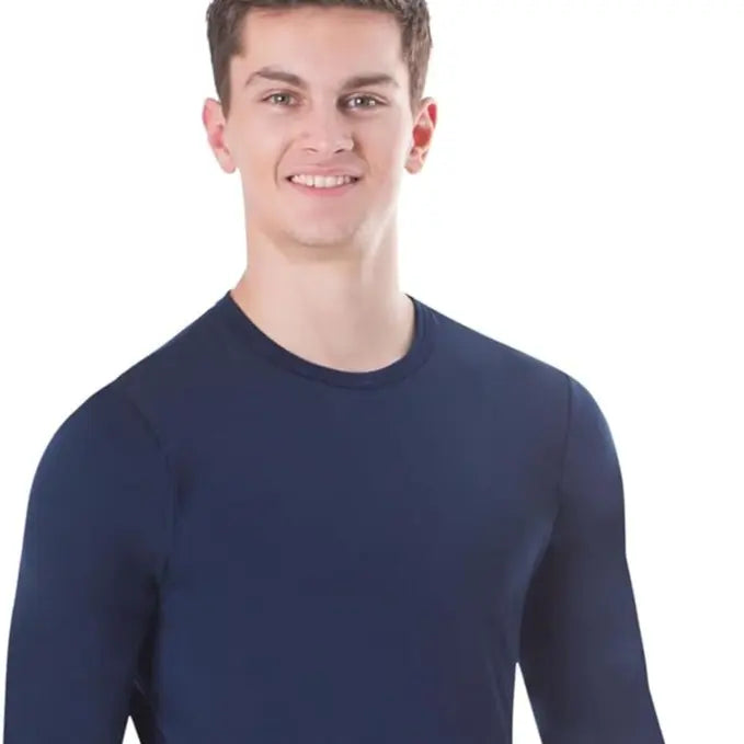Rocky Mens Thermal Shirts Men Thermal Long Sleeve Shirt Thermals Tops Mens Thermals Base Layer Men Cold Weather Warm Underwear Tops Baselayer Top Long Johns Shirt
