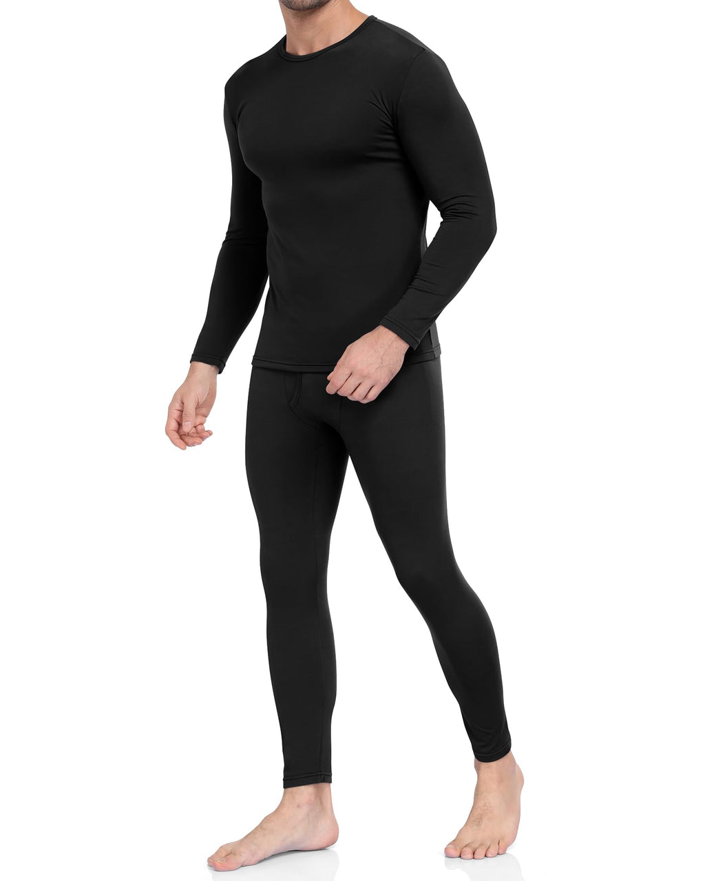 Thermal Underwear for Men Long Johns Set Fleece Lined Winter Cold Weather