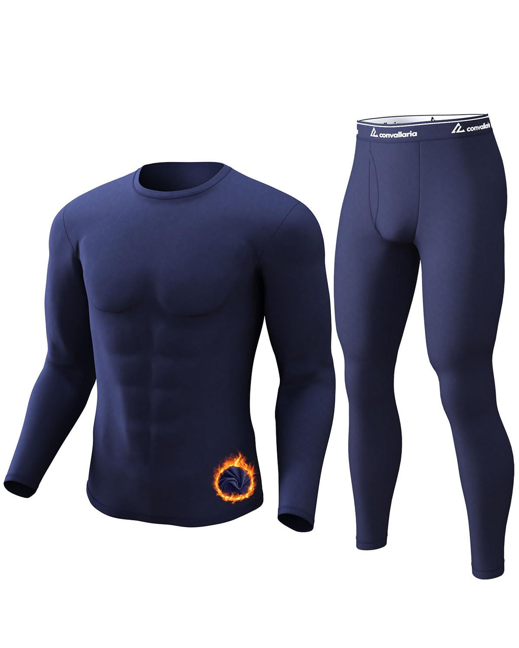Thermal Underwear Long Johns for Men Base Layer Cold Weather Set