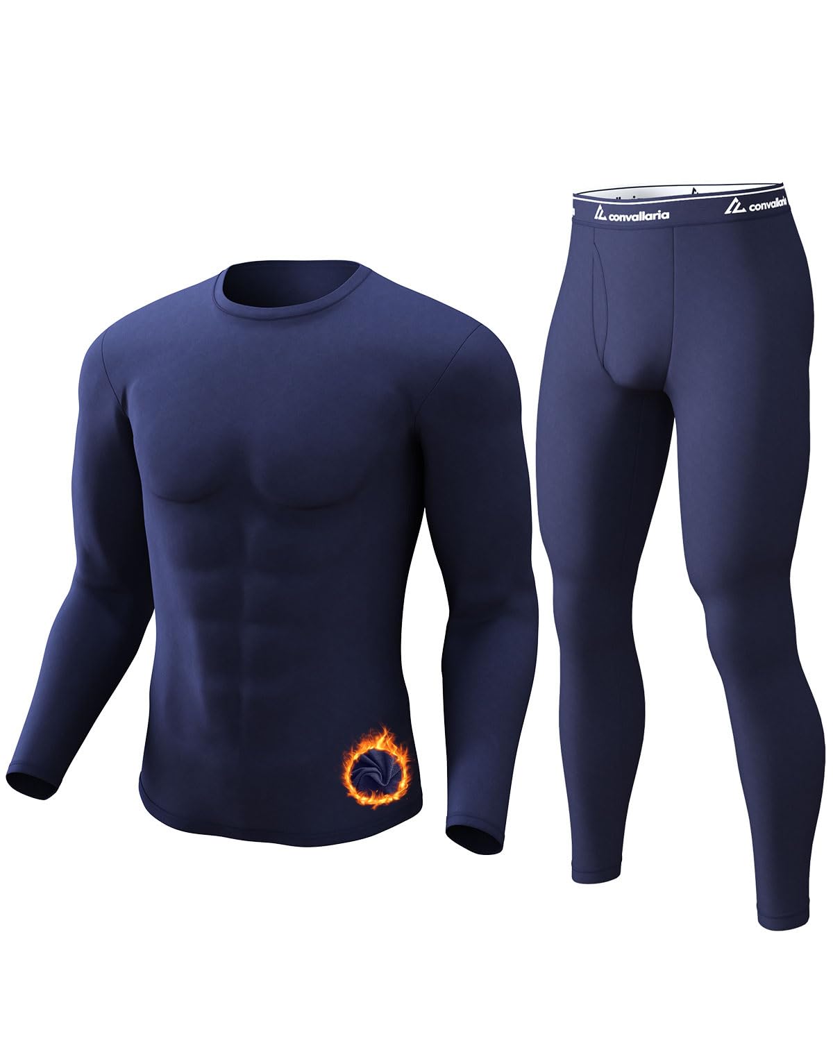 Thermal Underwear Long Johns for Men Base Layer Cold Weather Set