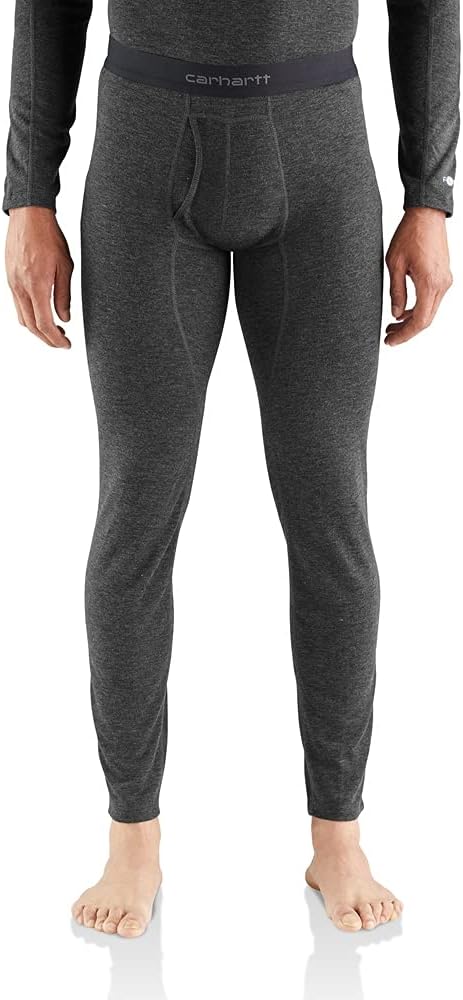 Carhartt Men's Force Midweight Synthetic-Merino Wool Blend Base Layer Pant