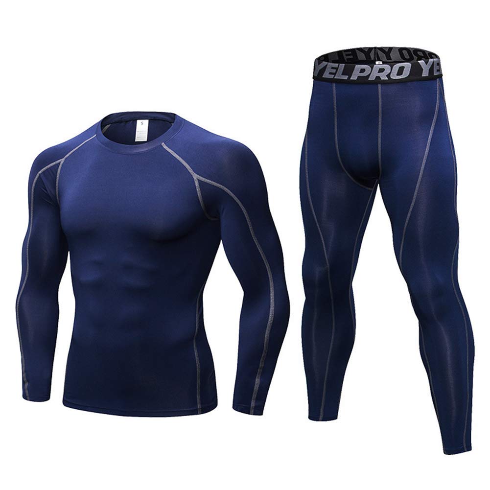 Thermal Underwear for Men Sets Warm Base Layer Cold Weather