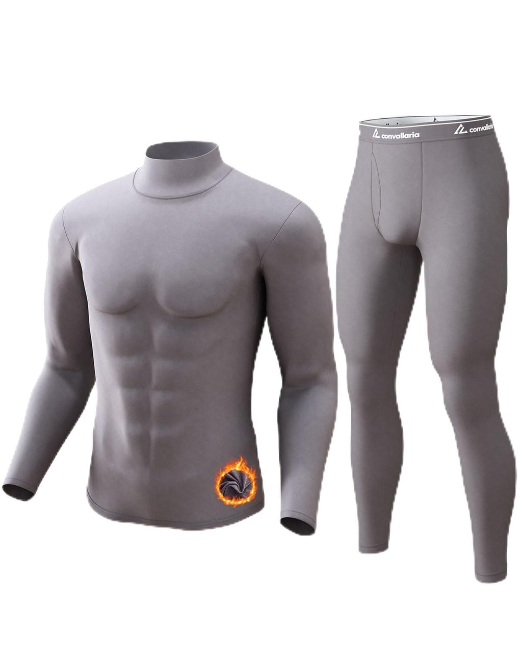 Thermal Underwear Long Johns for Men Base Layer Cold Weather Set