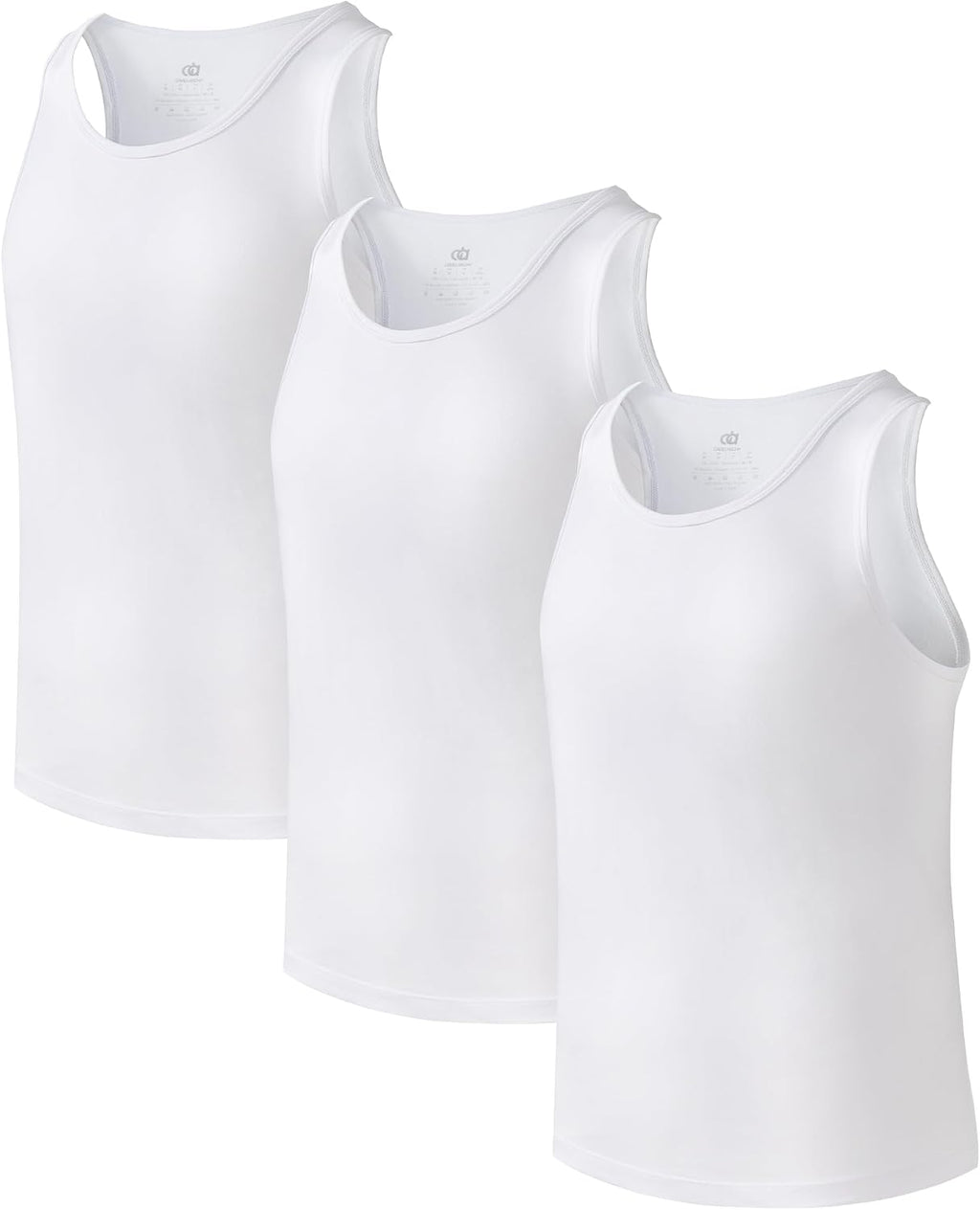 DAVID ARCHY Men's Tank Top Undershirts Moisture-Wicking A-Shirt for Men