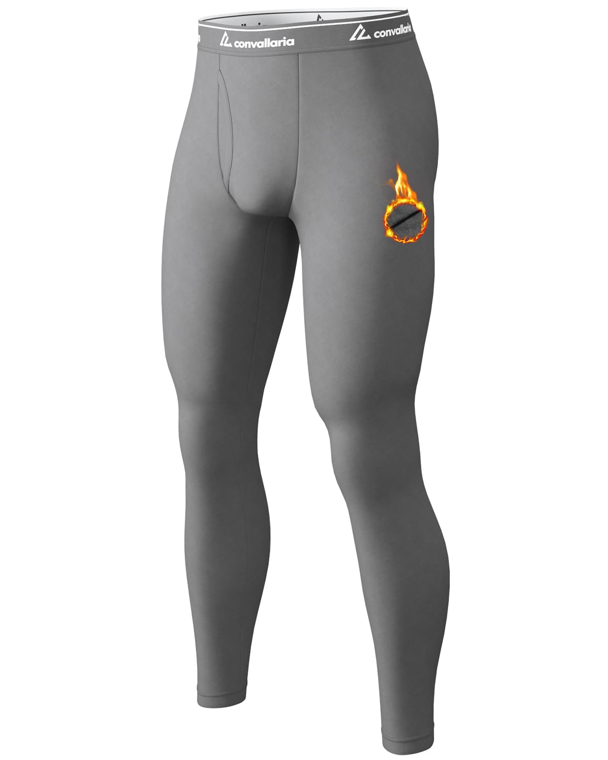 4 or 2 Pack Men's Thermal Pants Fleece Lined Long Johns Bottom Base Layer