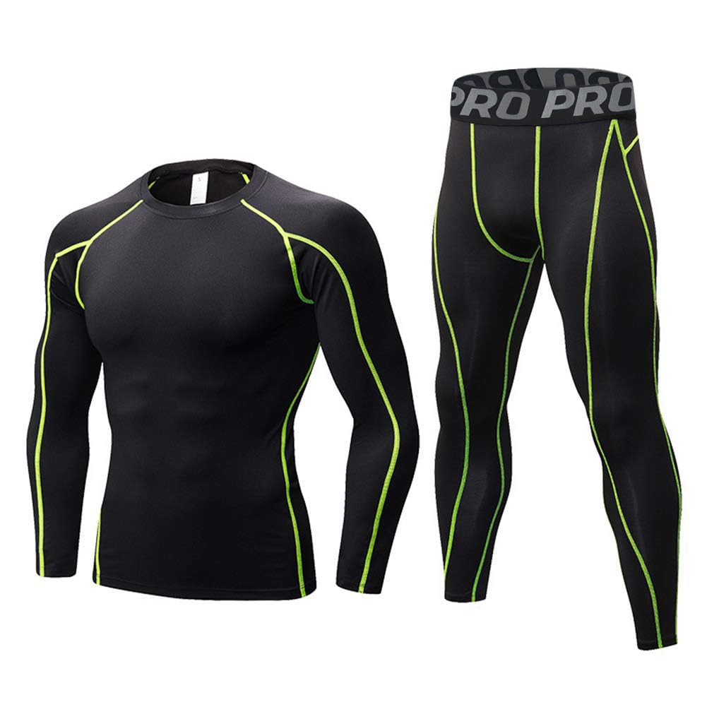 Thermal Underwear for Men Sets Warm Base Layer Cold Weather
