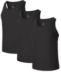 BAMBOO COOL Men's Tank Top Undershirts Moisture Wicking Fit A-Shirts 3 Pack
