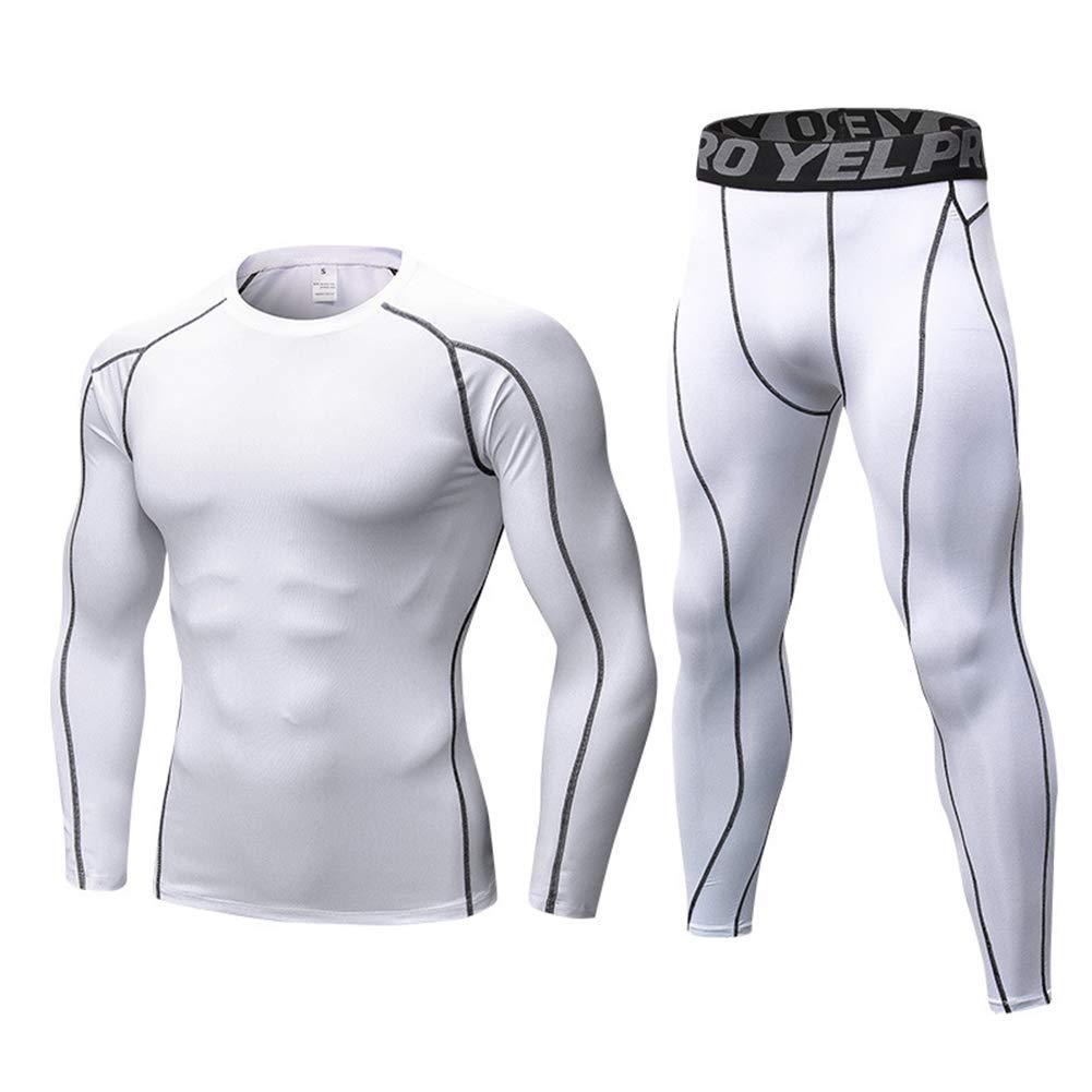 Thermal Underwear for Men Sets Warm Base Layer Cold Weather
