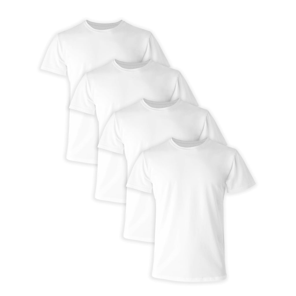 Hanes Men's Ultimate Comfort Fit Cotton Stretch Crewneck Undershirts, Multipack