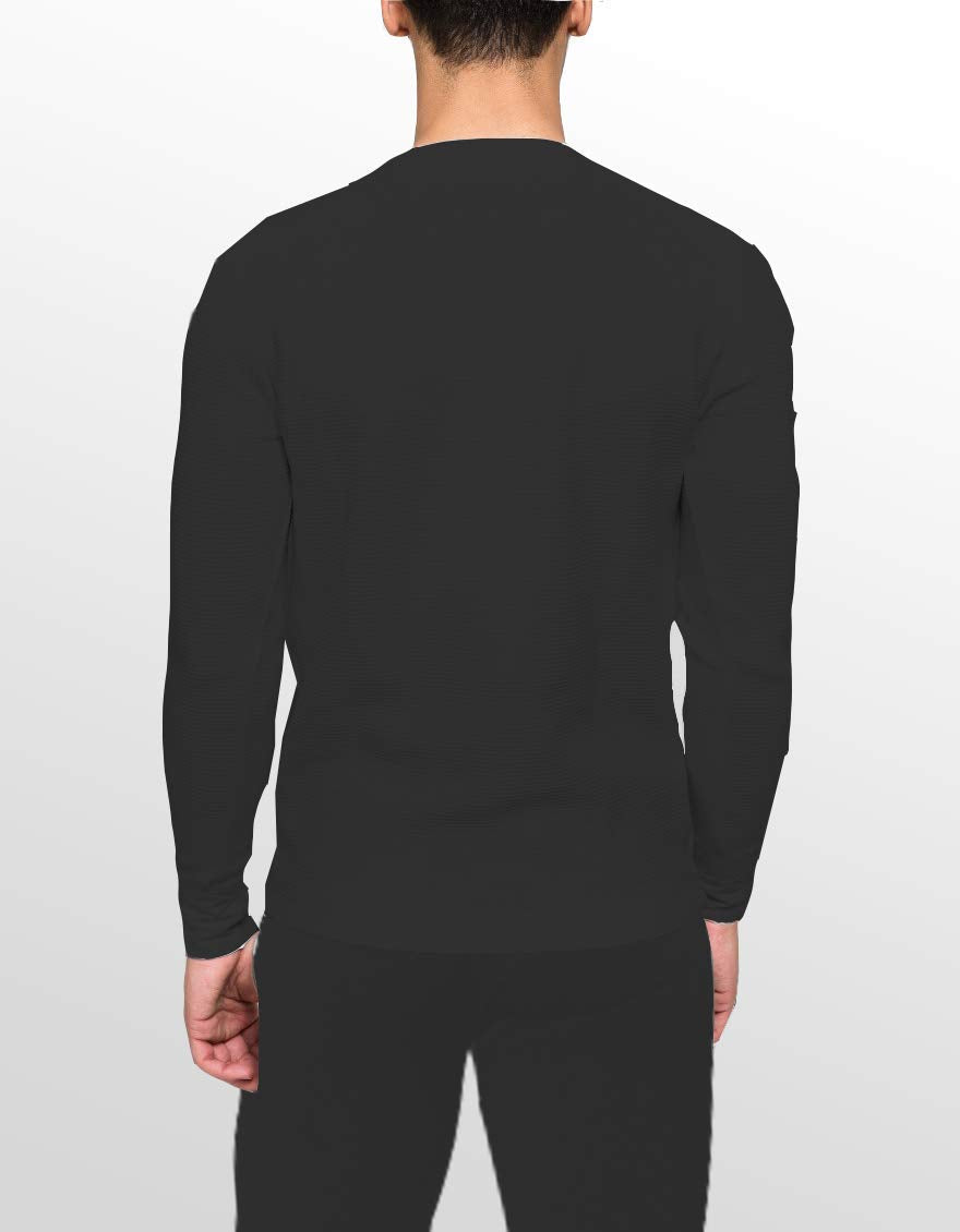 Place and Street Men’s Cotton Thermal Underwear Set Shirt Pants Long Johns