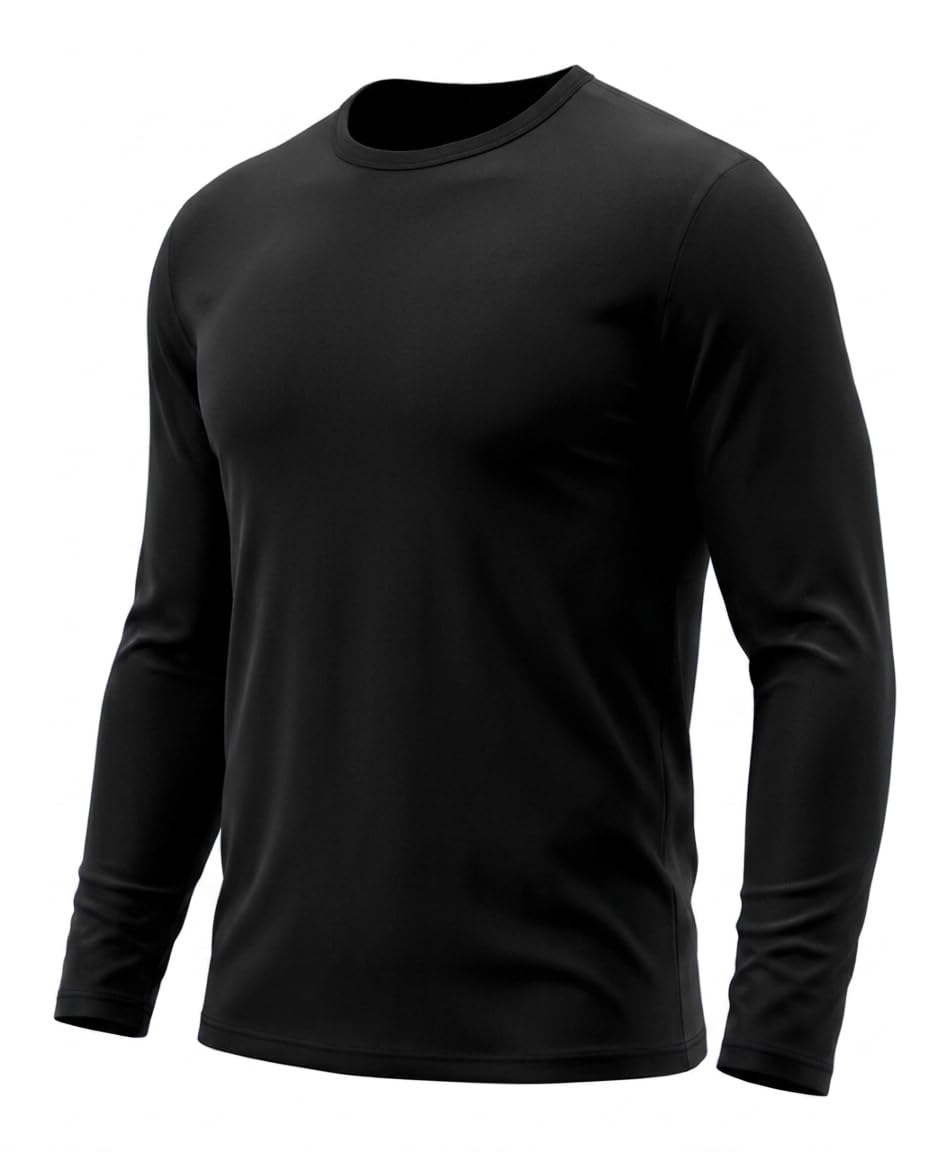 Sailwind Mens Base Layer Thermal Underwear Long Sleeve Crew Neck Shirts
