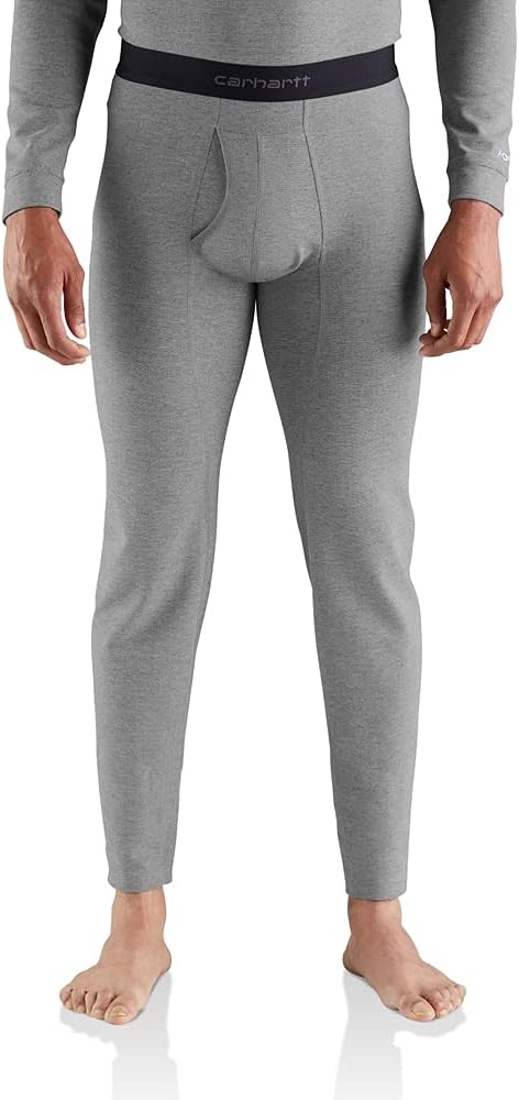 Carhartt Men's Force Heavyweight Heathered Knit Base Layer Pant