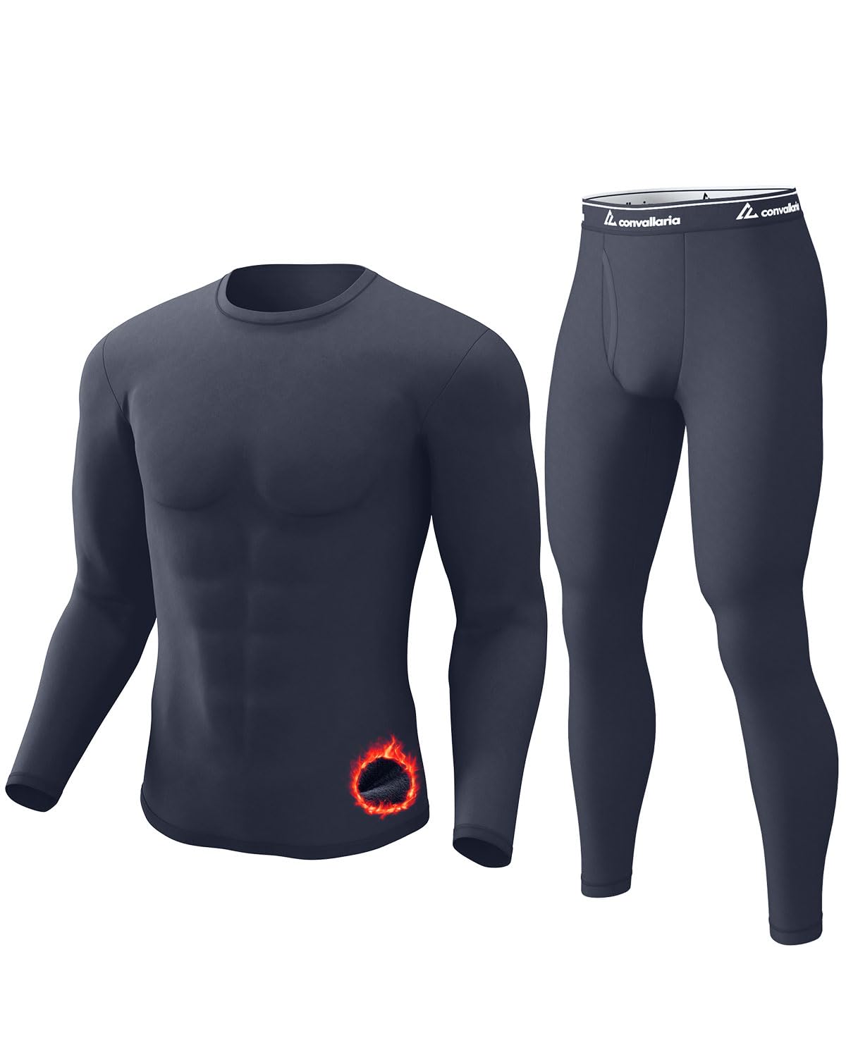 Thermal Underwear Long Johns for Men Base Layer Cold Weather Set