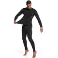 Thermal Underwear for Men Long Johns Top and Bottom Set Fleece Lined Base Layer Hunting Clothes for Cold Weather