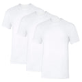 Hanes Men's Sweat Block Undershirt, Underarm Sweat Blocking Tee, Vneck Or Crewneck, White T-Shirt, 3-Pack