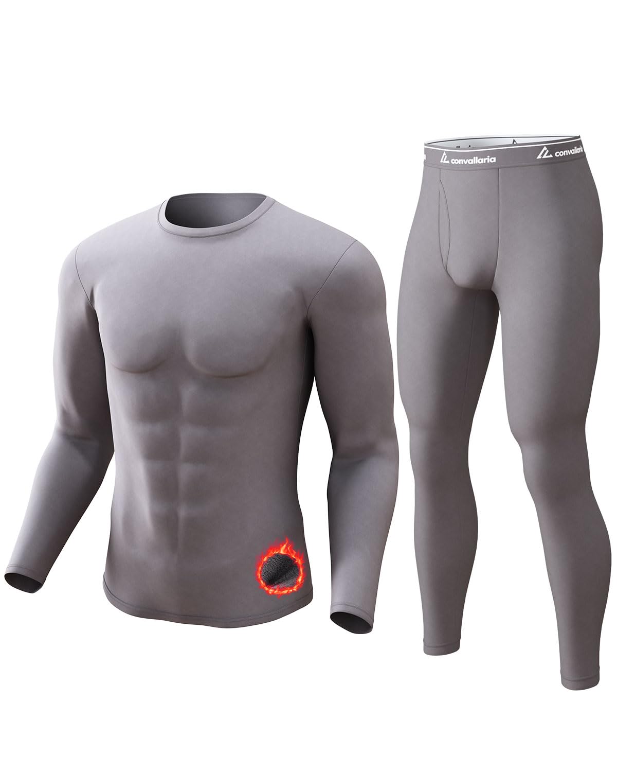 Thermal Underwear Long Johns for Men Base Layer Cold Weather Set
