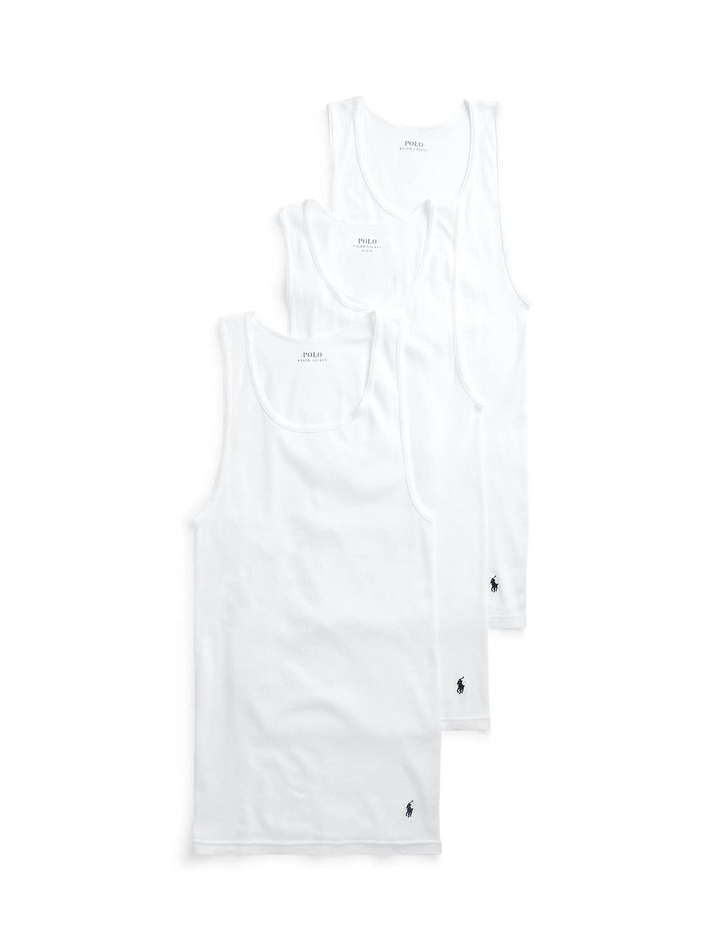 Polo Ralph Lauren Men's Classic Fit Cotton Tanks 3-Packs