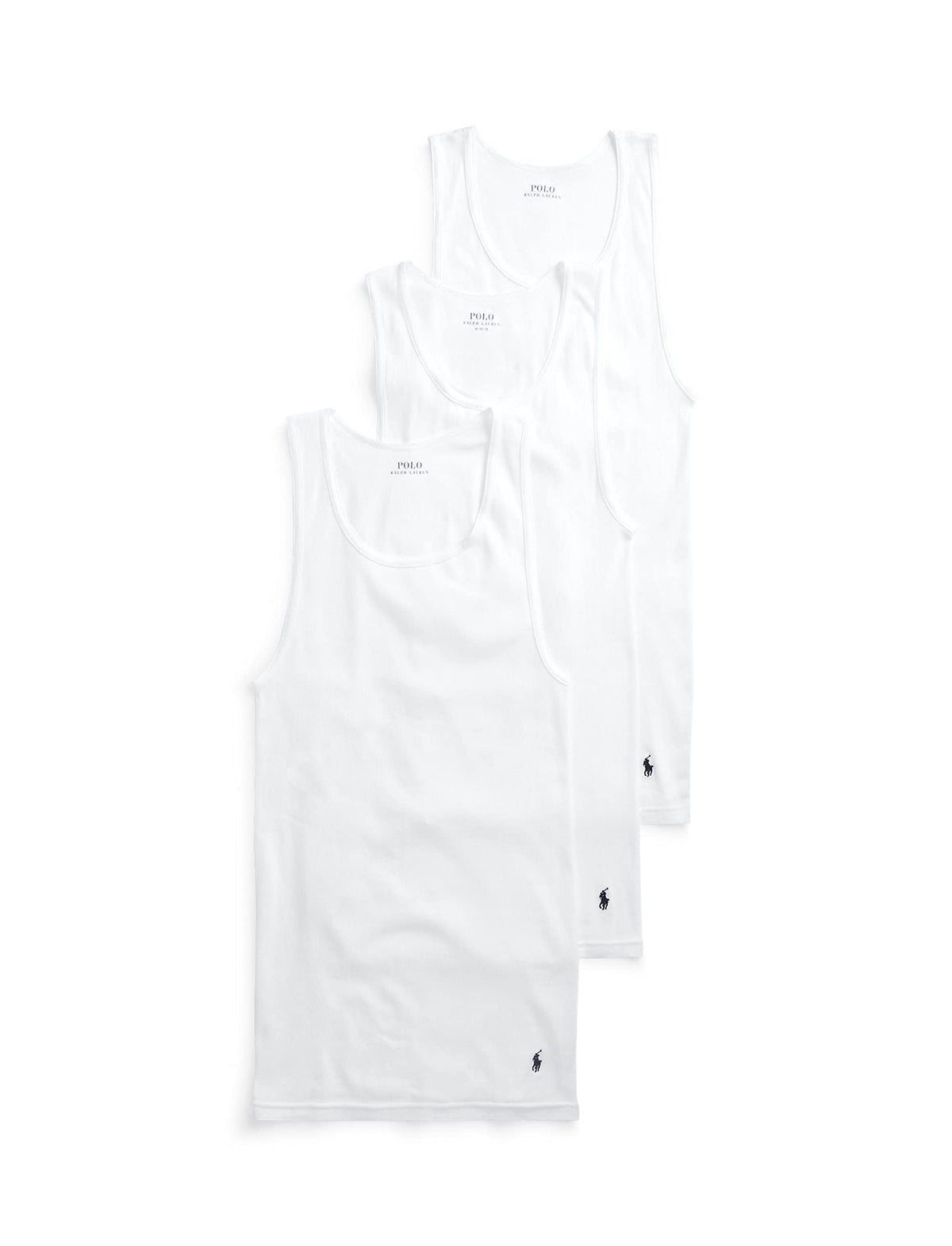 Polo Ralph Lauren Men's Classic Fit Cotton Tanks 3-Packs
