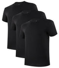 BAMBOO COOL Mens Undershirts Pack, Soft T Shirts for Men, Moisture Wicking