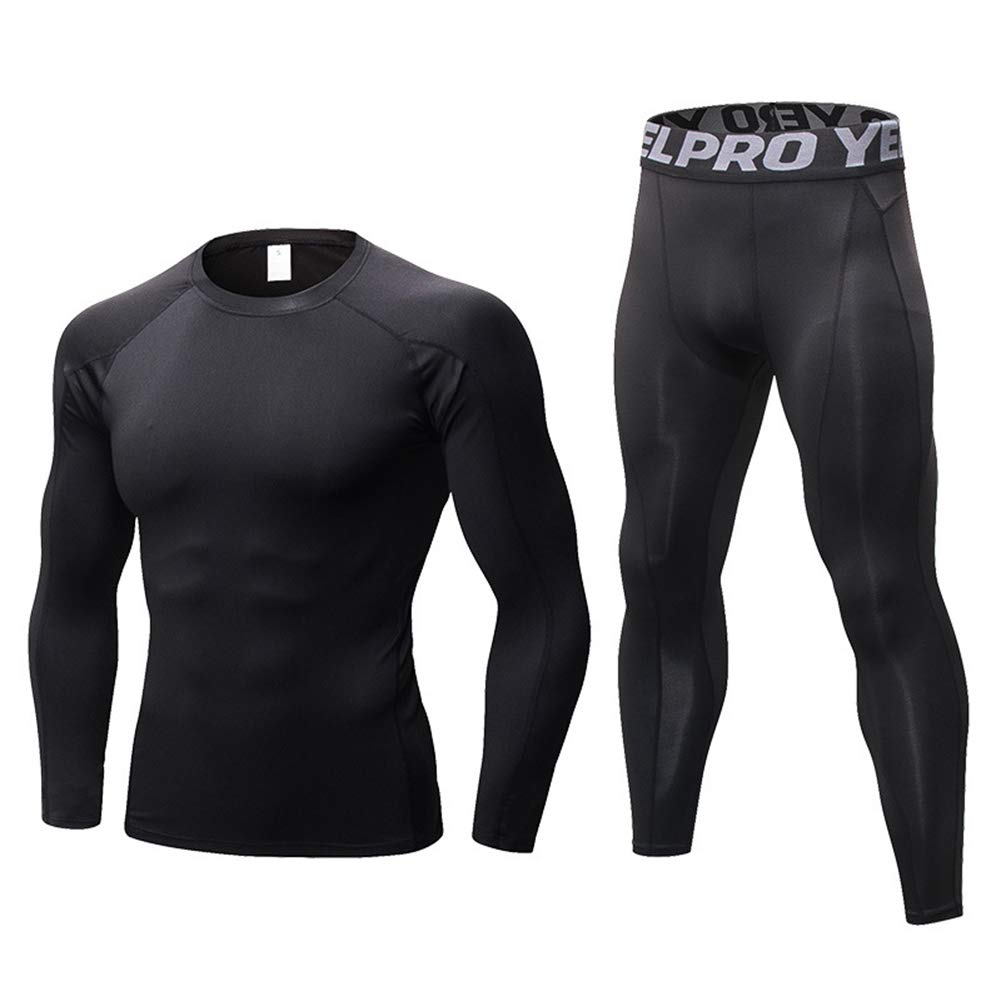 Thermal Underwear for Men Sets Warm Base Layer Cold Weather