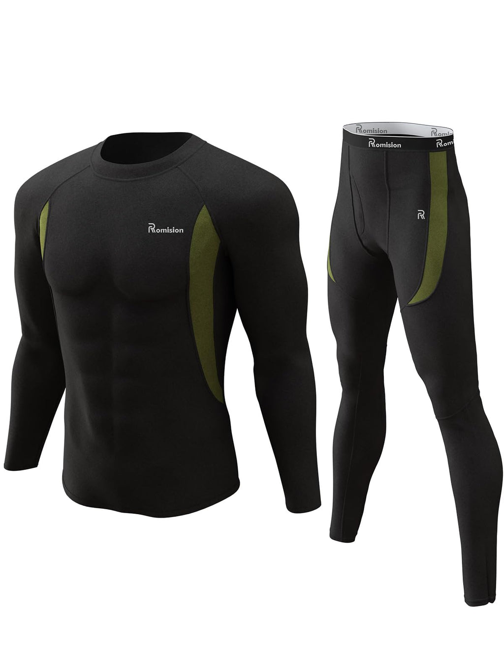 romision Thermal Underwear for Men Long Johns Set Hunting Gear Base Layer