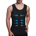 Lgtfy Mens Compression Shirt Slimming Shapewear Tank Top Workout Vest