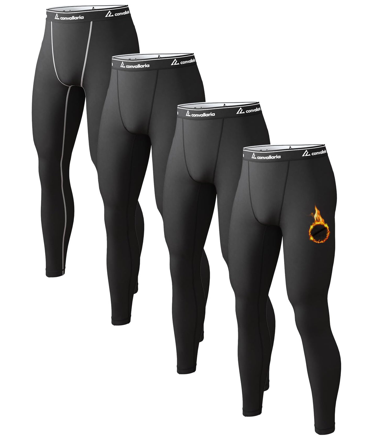 Men's Thermal Underwear Long Johns Cold Weather Base Layer Bottoms
