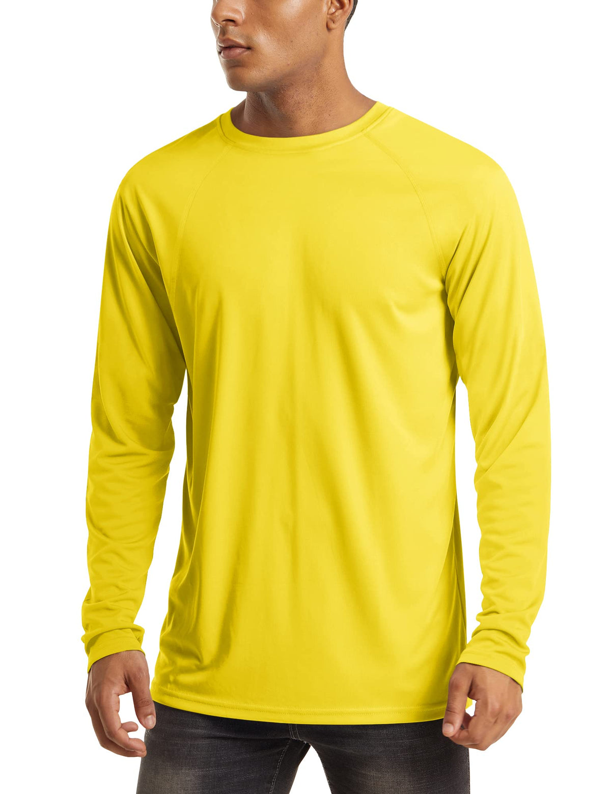 MAGCOMSEN Men's Long Sleeve Shirts UPF 50+ UV Sun Protection Athletic Shirts for Hiking Running Workout Rash Guard
