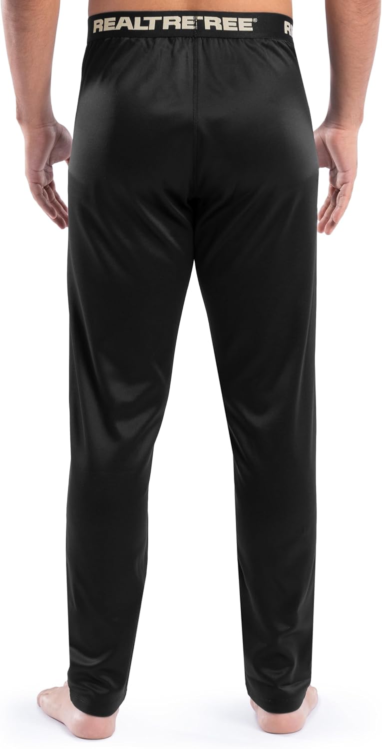 Realtree Men's Heavyweight Fleece Thermal Underwear Long Johns Bottom