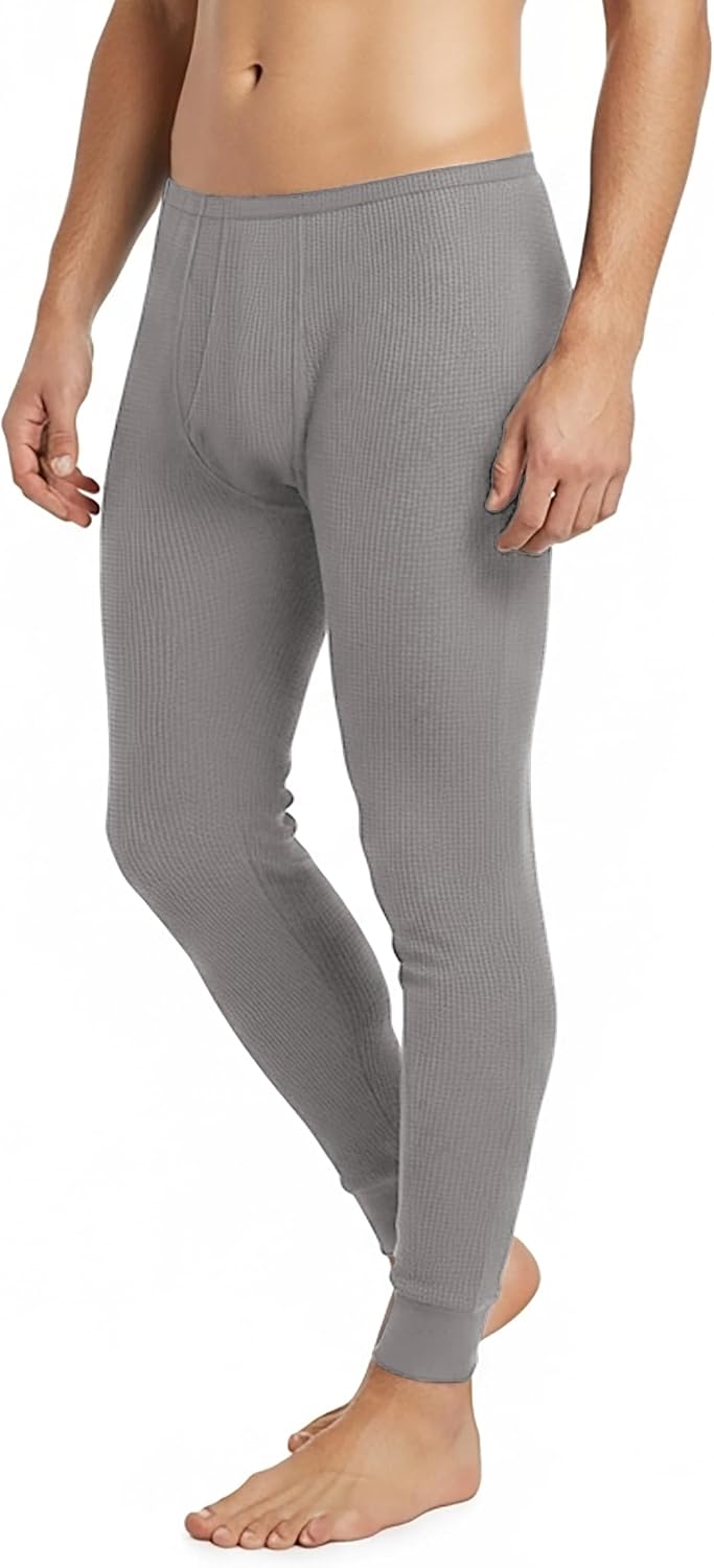 Andrew Scott Men's Traditional Waffle Thermal Underwear Bottoms
