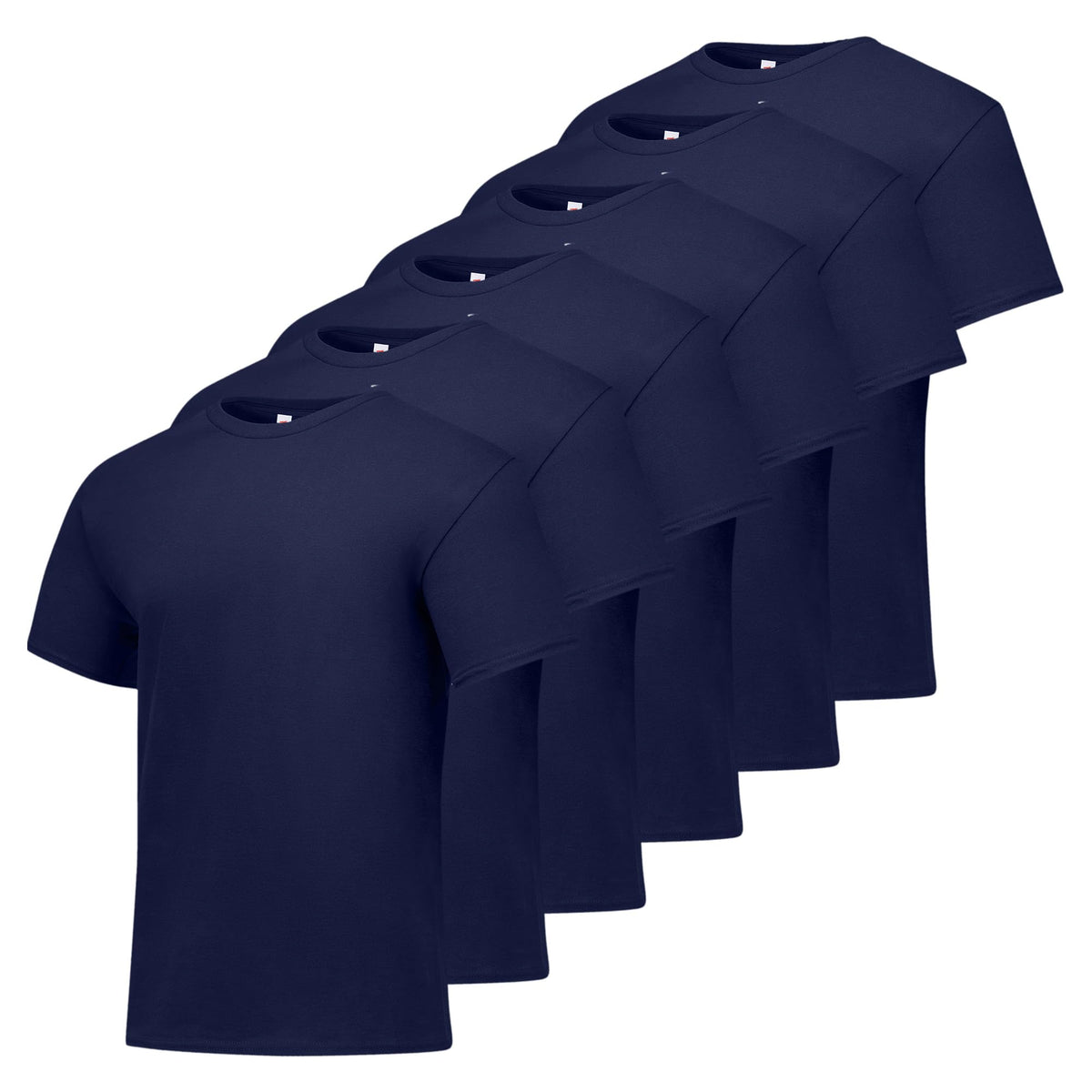 Hanes Men's T-Shirt Pack - 4 or 6 Pack - Essential-T Crewneck Cotton T-Shirts - Everyday Men's Clothing - Big & Tall