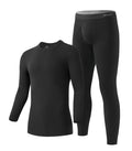 DAVID ARCHY Men's Heavyweight Thermal Underwear Set, Double-Brushed Base Layer for Cold Weather (20–45°F)