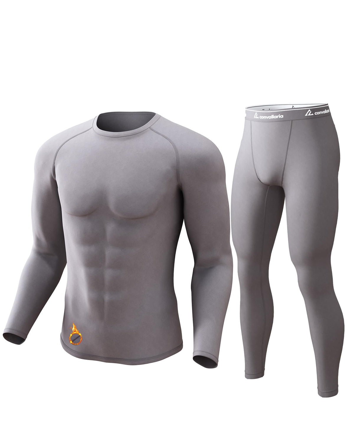 Mens Thermal Underwear Long Johns Base Layer Set Cold Weather 1/2/3 Pack