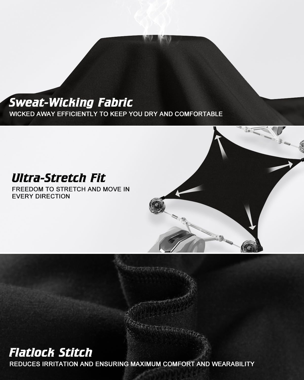 Thermal Underwear Long Johns for Men Base Layer Cold Weather Set