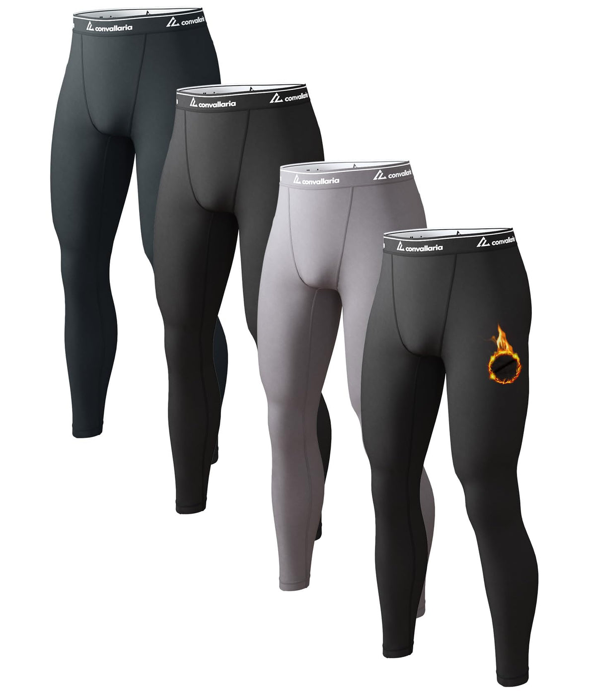 Men's Thermal Underwear Long Johns Cold Weather Base Layer Bottoms