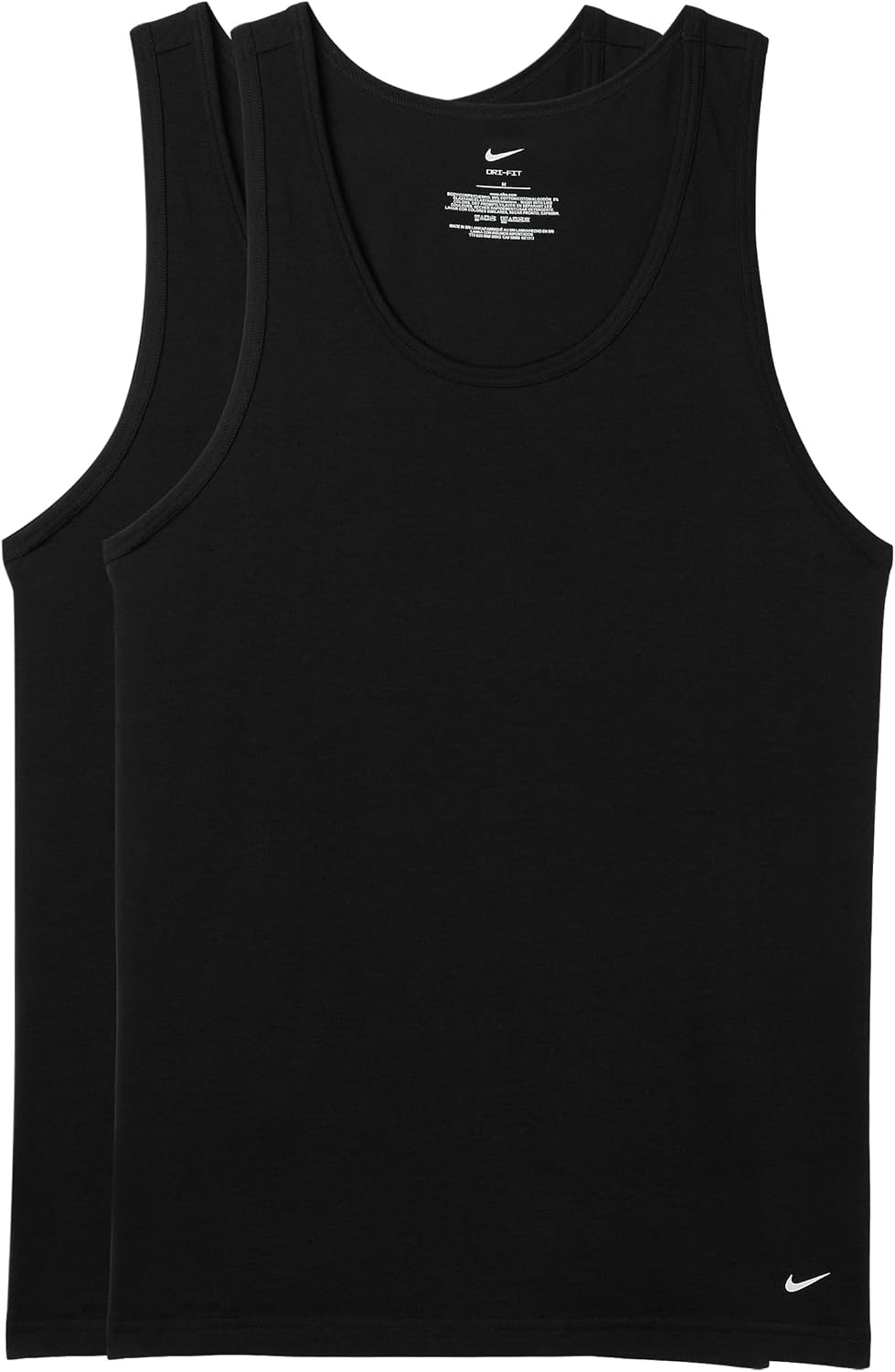 Nike Men's All Day Cotton Stretch Tank Undershirts (2-Pack)