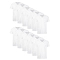 Hanes Men's Undershirts T-Shirt Pack, V-Neck Cotton Tees for Men, Moisture-Wicking, Odor Control, White Multi-Pack