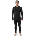 Fruit of the Loom Men's Heavyweight Fleece Thermal Underwear Base Layer Set