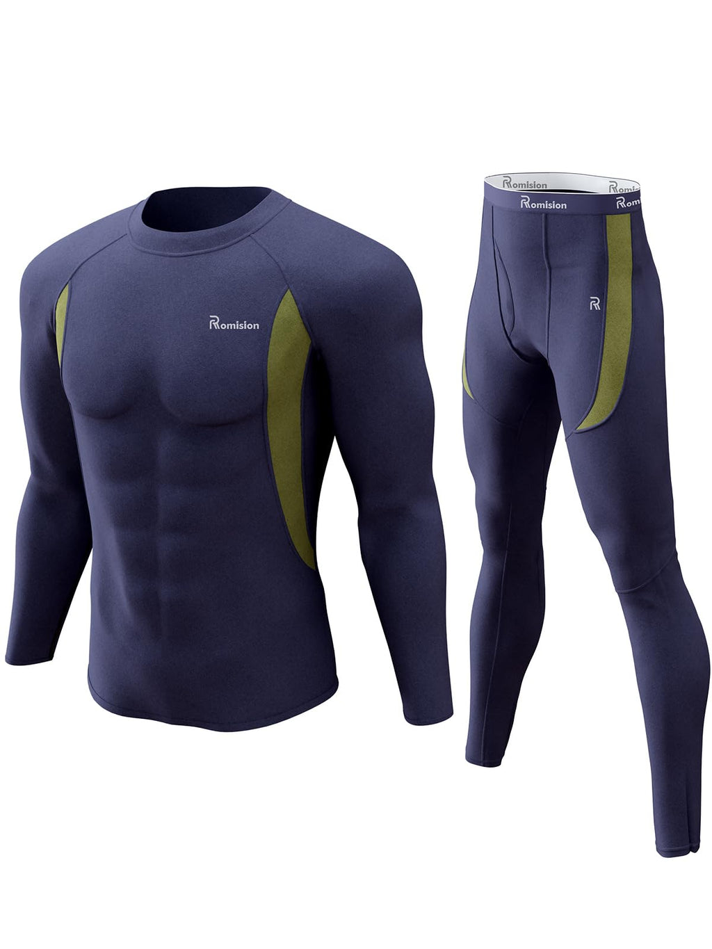 romision Thermal Underwear for Men Long Johns Set Hunting Gear Base Layer