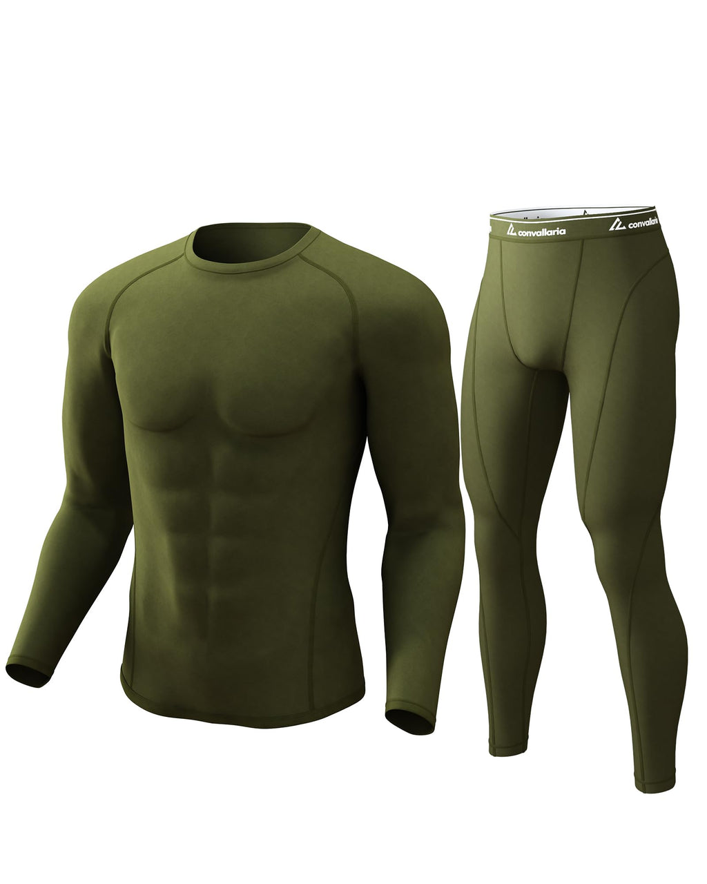 Mens Thermal Underwear Long Johns Base Layer Set Cold Weather 1/2/3 Pack