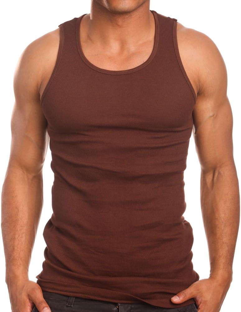 PRO 5 Mens A-Shirts 3 Pack Undershirt