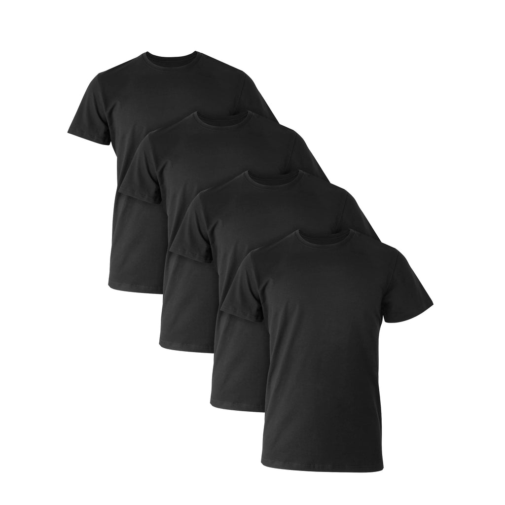 Hanes Men's Ultimate Comfort Fit Cotton Stretch Crewneck Undershirts, Multipack