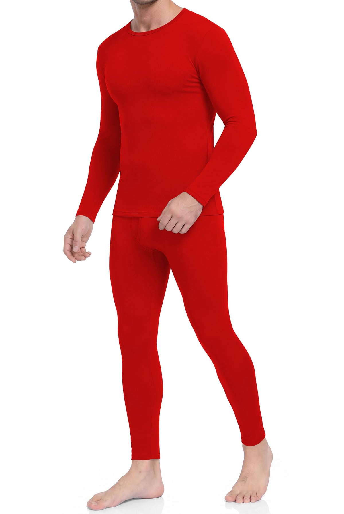 Thermal Underwear for Men Long Johns Set Winter Base Layer Top and Bottom