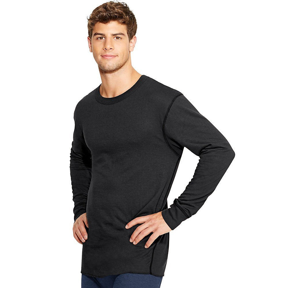 Duofold Mens Mid-Weight Wicking Crew Neck Top